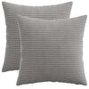 vidaXL P&aacute;rna huzat 2 pcs HEERLEN Vil&aacute;gossz&uuml;rke 45 x 45 cm cord