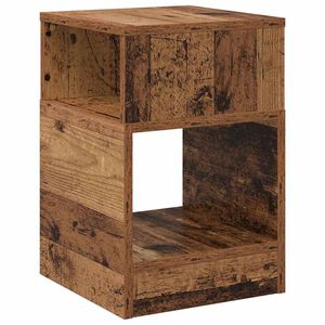 vidaXL V&eacute;gasztal &Ouml;reg fa 30,5 x 30 x 45 cm Szerelt Fa