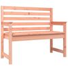 vidaXL t&ouml;m&ouml;r dugl&aacute;szfenyő kerti pad 109x48x91,5 cm
