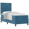vidaXL Boxrug&oacute;s &aacute;gy fejt&aacute;ml&aacute;val S&ouml;t&eacute;t k&eacute;k 80 x 200 cm B&aacute;rsony