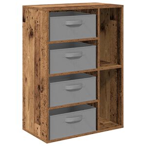 vidaXL Sz&eacute;f Antik Fa 60 x 33,5 x 84 cm
