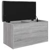 vidaXL sz&uuml;rke sonoma sz&iacute;nű szerelt fa t&aacute;rol&oacute;pad 82 x 42 x 45 cm