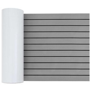 vidaXL Cs&oacute;nak Szőnyeg Cs&iacute;kos Vil&aacute;gossz&uuml;rke &eacute;s fekete 240 x 60 cm EVA