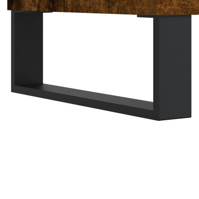 vidaXL füstös tölgyszínű szerelt fa TV-szekrény 150 x 36 x 50 cm