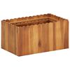 vidaXL t&ouml;m&ouml;r ak&aacute;cfa kerti magas&aacute;gy&aacute;s 50 x 30 x 25 cm