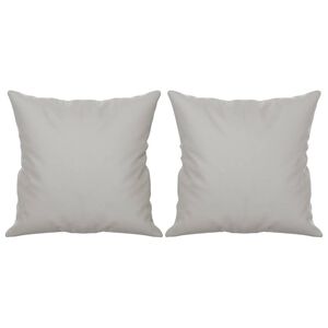 vidaXL 2 db vil&aacute;gossz&uuml;rke mikrosz&aacute;las sz&ouml;vet d&iacute;szp&aacute;rna 40 x 40 cm