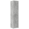 vidaXL betonsz&uuml;rke szerelt fa magasszekr&eacute;ny 40x42,5x185 cm