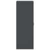 vidaXL antracitsz&uuml;rke ac&eacute;l t&aacute;lal&oacute;szekr&eacute;ny 34,5x39x107 cm