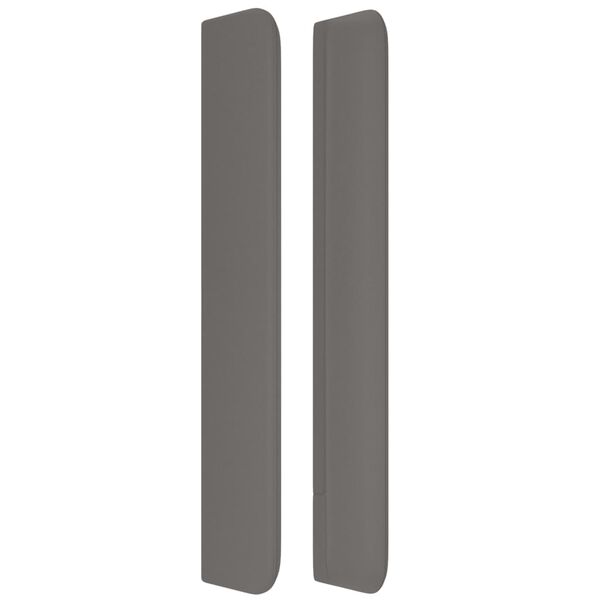 vidaXL sz&uuml;rke műbőr fejt&aacute;mla sz&aacute;rnyakkal 183x16x118/128 cm