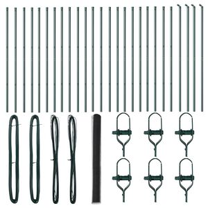 vidaXL Ker&iacute;t&eacute;soszlop Sz&uuml;rke