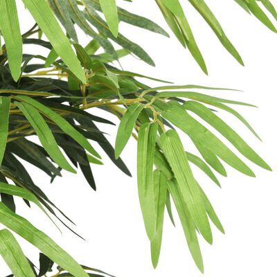 vidaXL zöld mű bambuszfa 730 levéllel 120 cm