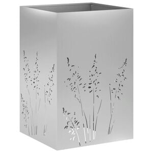 vidaXL Kerti cser&eacute;p Ez&uuml;st 50 x 50 x 75 cm Horganyzott Ac&eacute;l