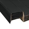 vidaXL Tetőpanel 12 pcs Antracit 129 x 45 cm Horganyzott ac&eacute;l
