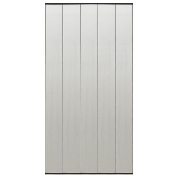 vidaXL fekete sz&uacute;nyogh&aacute;l&oacute; ajt&oacute;ra 5 r&eacute;szes h&aacute;l&oacute;s f&uuml;gg&ouml;nnyel 120x240 cm