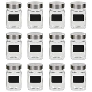 vidaXL 12 db t&aacute;rol&oacute;ed&eacute;ny matric&aacute;val 300 ml