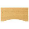 vidaXL bambusz asztallap 110x55x2,5 cm