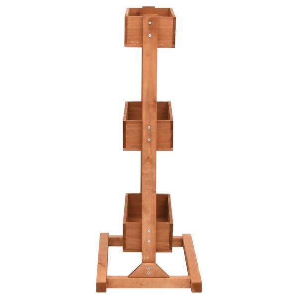 vidaXL fenyőfa ültető 52 x 30 x 78 cm