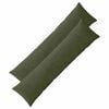vidaXL P&aacute;rna huzat 2 db ALMELO Z&ouml;ld 40 x 145 cm cord