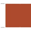 vidaXL terrakotta oxford-sz&ouml;vet f&uuml;ggőleges napellenző 60 x 1000 cm