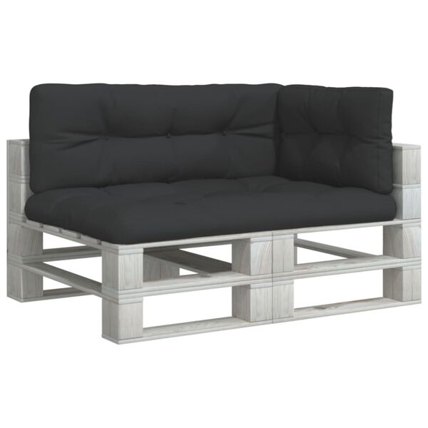 vidaXL 3 db fekete sz&ouml;vet raklapp&aacute;rna