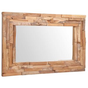 vidaXL dekorat&iacute;v &eacute;s t&eacute;glalap-alak&uacute; t&uuml;k&ouml;r t&iacute;kf&aacute;b&oacute;l 90 x 60 cm