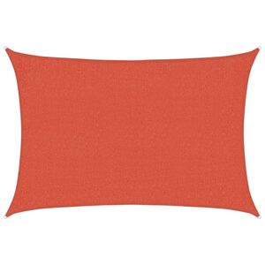 vidaXL terrakotta HDPE napvitorla 160 g/m&sup2; 2 x 2,5 m