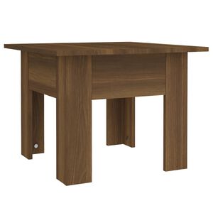 vidaXL barna t&ouml;lgy sz&iacute;nű szerelt fa doh&aacute;nyz&oacute;asztal 55 x 55 x 42 cm