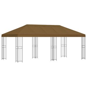 vidaXL Kerti pavilon 6 x 3 m T&oacute;psz&iacute;nű Poli&eacute;szter &eacute;s ac&eacute;l 190 gsm