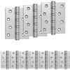 vidaXL Zsan&eacute;r 16 db 100 x 78 x 13 mm Ez&uuml;st Ac&eacute;l