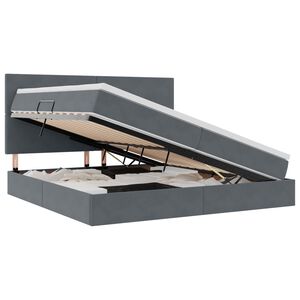 vidaXL &Aacute;gy t&aacute;rol&oacute;val &eacute;s LED l&aacute;mp&aacute;val S&ouml;t&eacute;tsz&uuml;rke 200 x 200 cm B&aacute;rsony