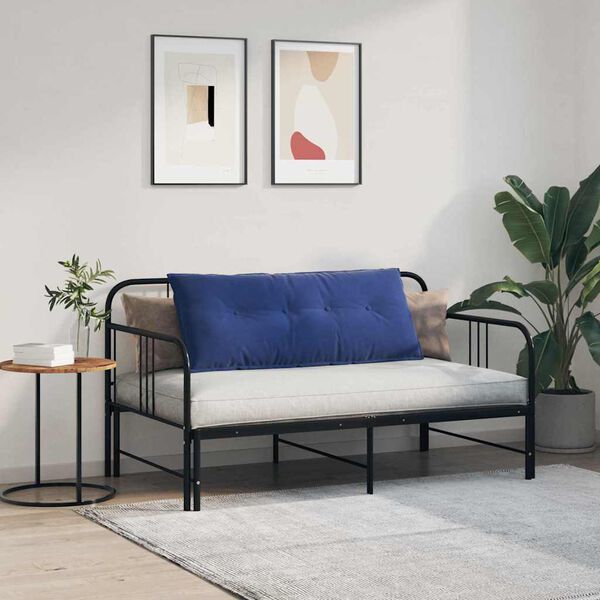 vidaXL H&aacute;tp&aacute;rna Rendőrs&eacute;gi k&eacute;k 120 x 50 cm B&aacute;rsonyos sz&ouml;vet