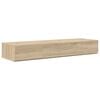 vidaXL St&uacute;di&oacute; &iacute;r&oacute;asztal Sonoma T&ouml;lgy 130 x 40 x 19,5 cm Szerelt Fa