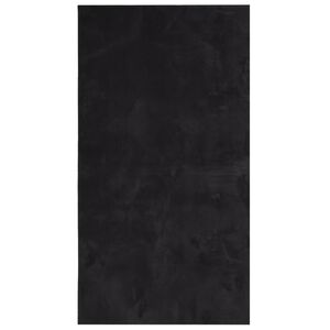 vidaXL HUARTE fekete r&ouml;vid sz&aacute;l&uacute; puha &eacute;s moshat&oacute; szőnyeg 60 x 110 cm