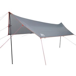 vidaXL sz&uuml;rke &eacute;s narancss&aacute;rga v&iacute;z&aacute;ll&oacute; kempingponyva 460 x 305 x 210 cm