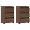 vidaXL 2 db barna t&ouml;lgysz&iacute;nű szerelt fa &eacute;jjeliszekr&eacute;ny 40x35x62,5 cm