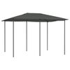 vidaXL antracitsz&uuml;rke pavilon 3 x 4 x 2,6 m 160 g/m&sup2;