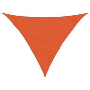 vidaXL narancss&aacute;rga HDPE napvitorla 160 g/m&sup2; 3 x 3 x 4,2 m