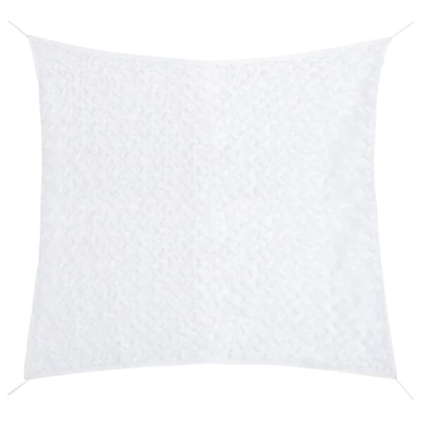 vidaXL feh&eacute;r kamufl&aacute;zsh&aacute;l&oacute; t&aacute;rol&oacute;zs&aacute;kkal 316x296 cm