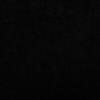 vidaXL fekete bársony kutyaágy 50 x 40 x 26,5 cm
