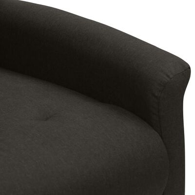 vidaXL tópszínű szövet dönthető szék