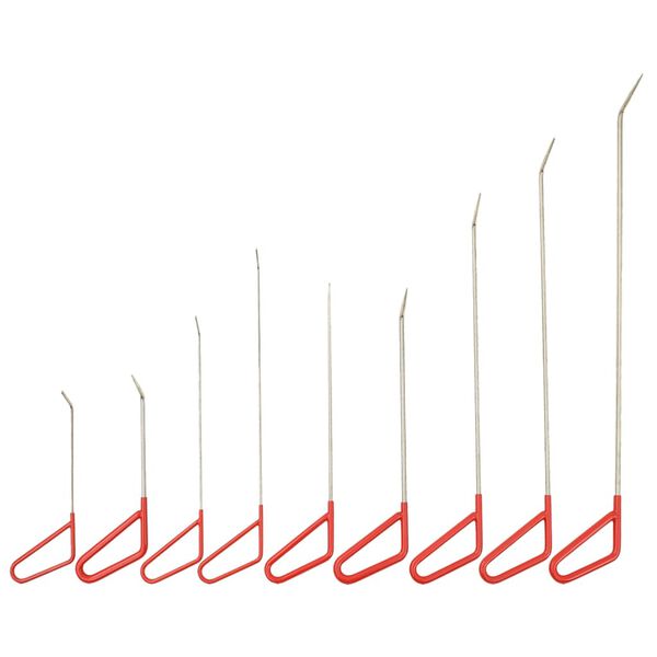 vidaXL 9 darab rozsdamentes ac&eacute;l horpad&aacute;sjav&iacute;t&oacute; kamp&oacute;