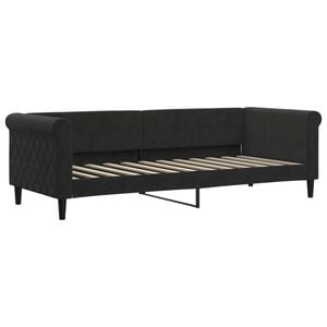 vidaXL fekete b&aacute;rsony kanap&eacute;&aacute;gy 80 x 200 cm