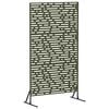 vidaXL Mag&aacute;nszf&eacute;ra K&eacute;pernyő 100 x 50 x 180 cm Ac&eacute;l Olajz&ouml;ld