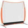 vidaXL Baseball gyakorl&oacute;h&aacute;l&oacute; Fekete 250 x 106,5 x 210 cm Poli&eacute;szter