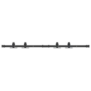 vidaXL Tol&oacute;szekr&eacute;ny ajt&oacute;k&eacute;szlet 122 cm sz&eacute;nac&eacute;l