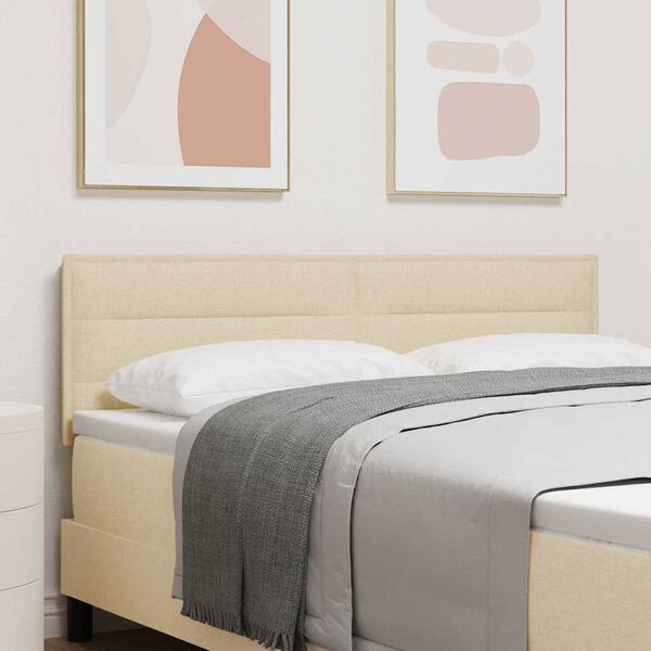 vidaXL Fejt&aacute;mla Kr&eacute;m 144 cm sz&ouml;vet