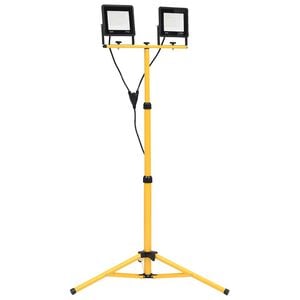 vidaXL hideg feh&eacute;r f&eacute;nyű h&aacute;roml&aacute;b&uacute; LED-es reflektor 2 x 50 W