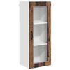 vidaXL Fali &uuml;veges szekr&eacute;ny PORTO Antik Fa 40 x 31 x 100 cm Szerelt Fa