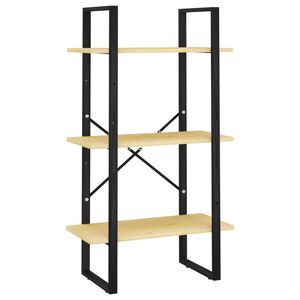 vidaXL t&ouml;m&ouml;r fenyőfa t&aacute;rol&oacute;polc 60 x 30 x 105 cm