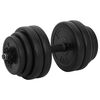 vidaXL 1 db egykezes s&uacute;lyz&oacute; 15 kg